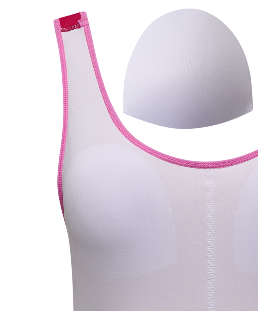 Фотографии Купальник для плавания Edge Raspberry/Lilac, полиамид