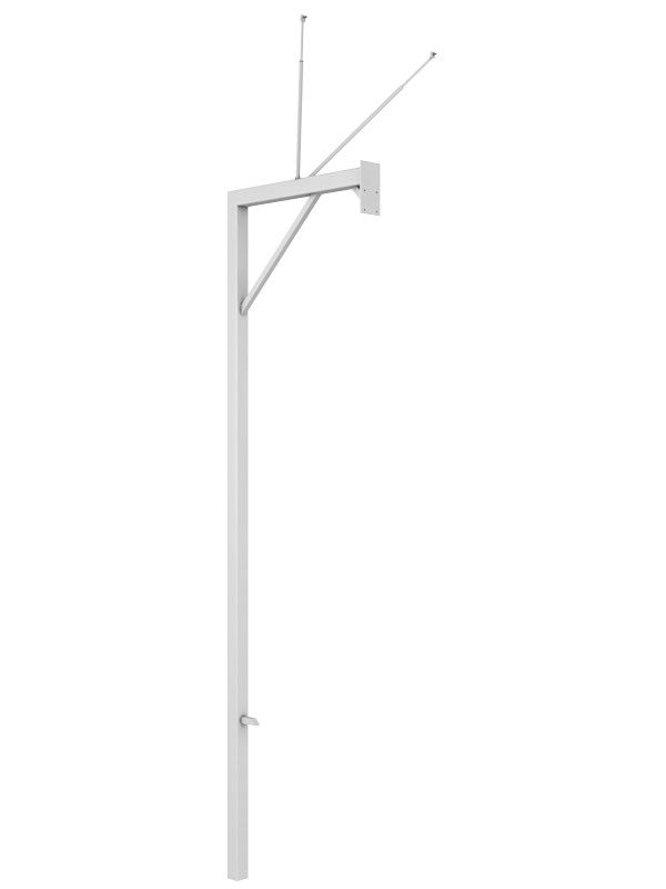 Фотографии Стойка баскетбольная стационарная. Вынос 160см.  Pioner A13446