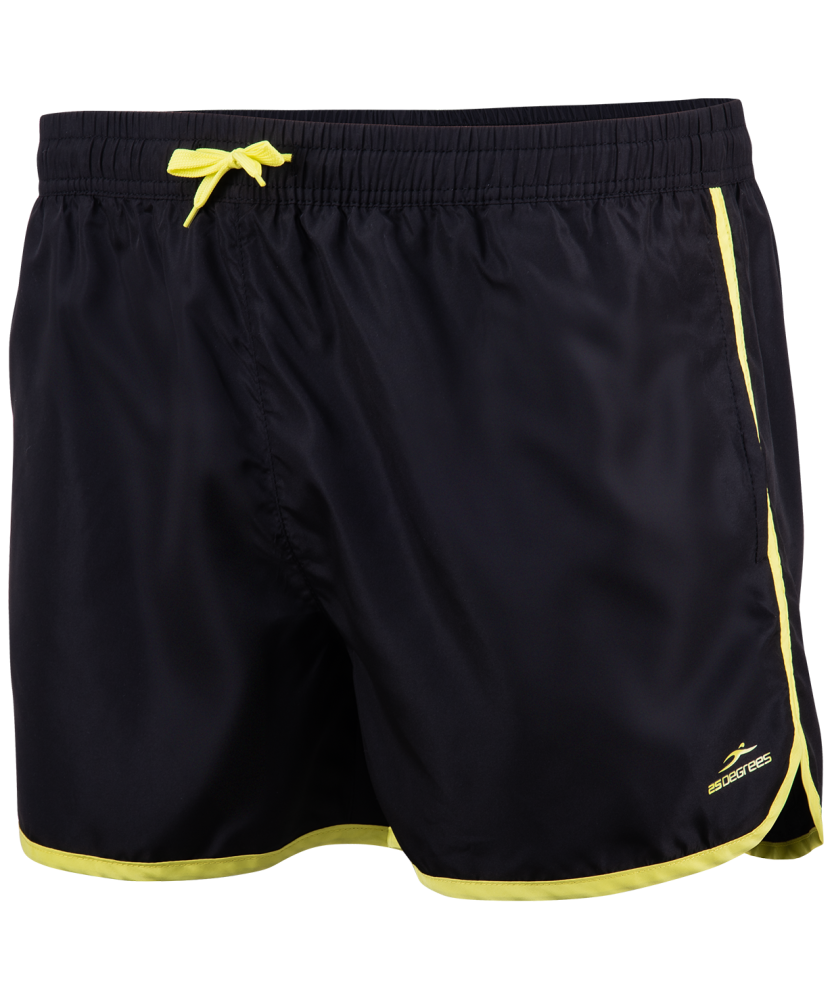 Фото Шорты для плавания Station Black/Lime, полиэстер