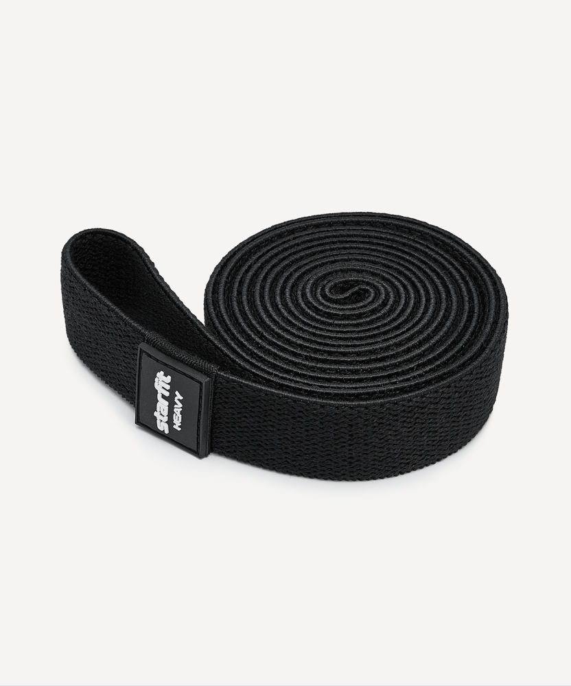 Фото Эспандеры для кроссфита ES-205, высокая нагрузка, текстиль, черный