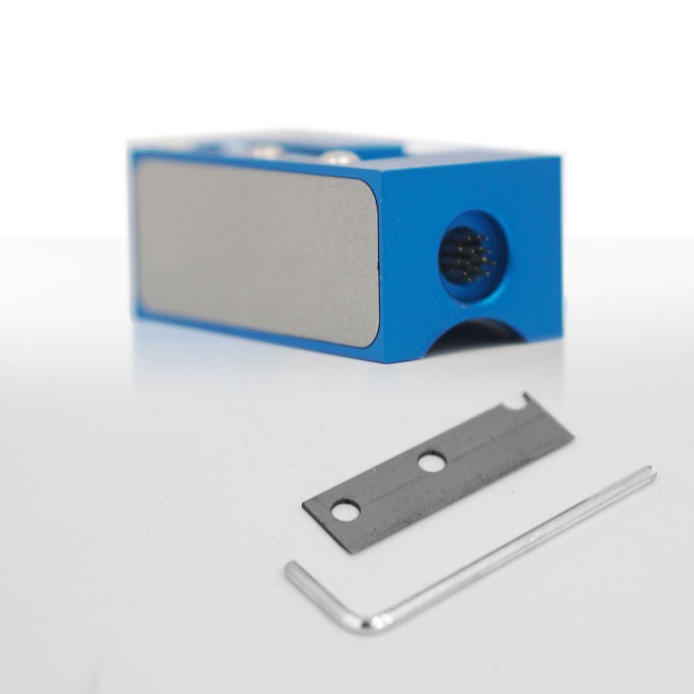 Фотографии Многофункциональный станок для обработки наклейки, синий