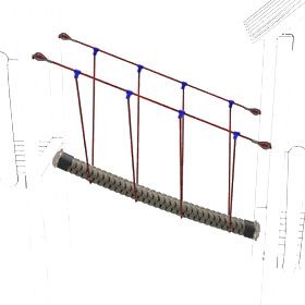 Фото Плетеный канат БРЕВНО Квадратное 3,0