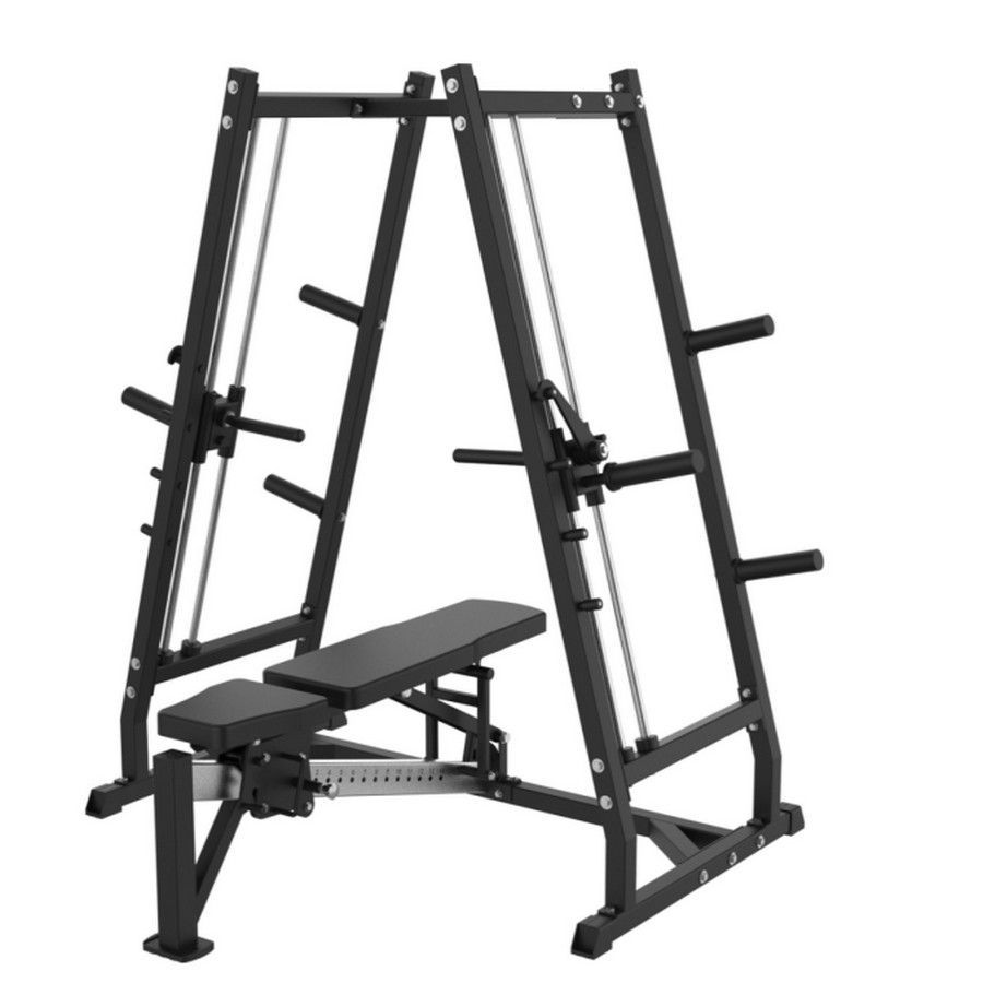 Фото Машина Смита раздельная со скамьей  Gymmaster EKF25