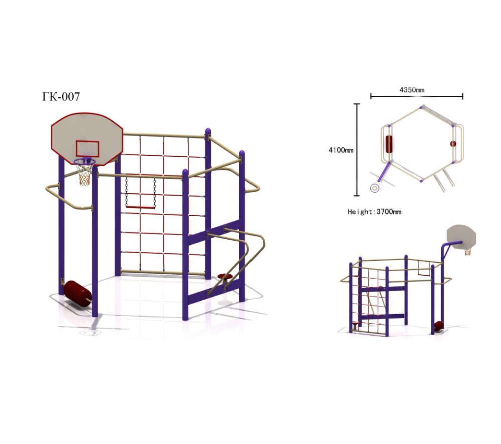 Фото ГК-07 Игровой спортивный комплекс
