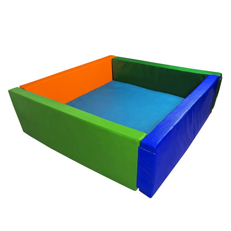 Сухой бассейн квадратный 2000х2000х600х100 мм (наполнитель холлослеп/холлофайбер)  Pioner A10279