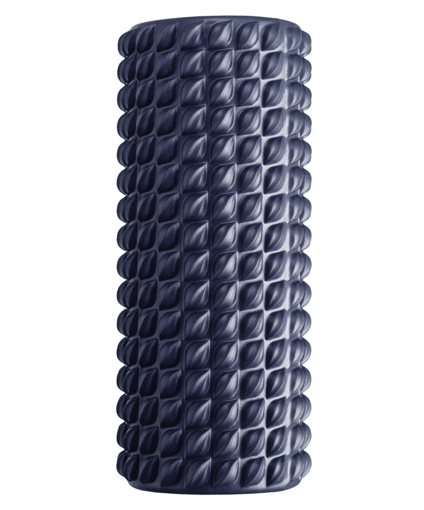 Фото Ролик массажный FA-528, EVA/PVC, 33x14 cм, низкая жесткость, синий/красный