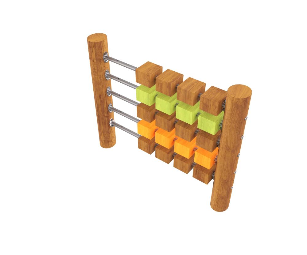 Фотографии Игровой элемент HARDWOOD «Счёты»
