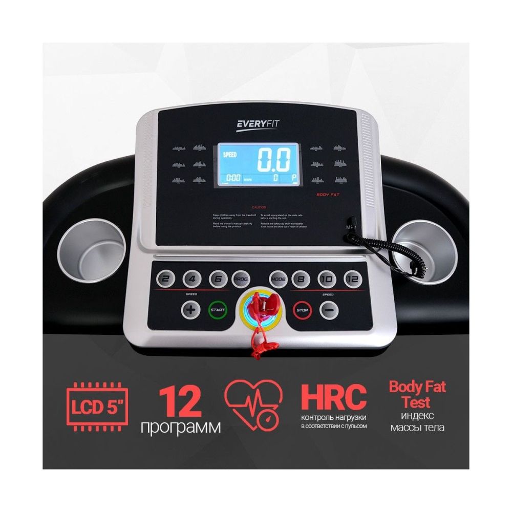 Картинки Электрическая беговая дорожка Everyfit 74305A