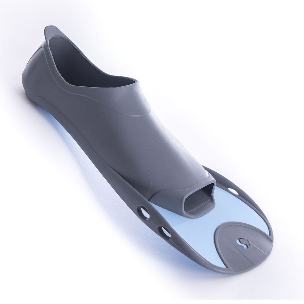 Фотографии Ласты для бассейна Salvas F5 Fin TPR и Technoflex cеро-голубой