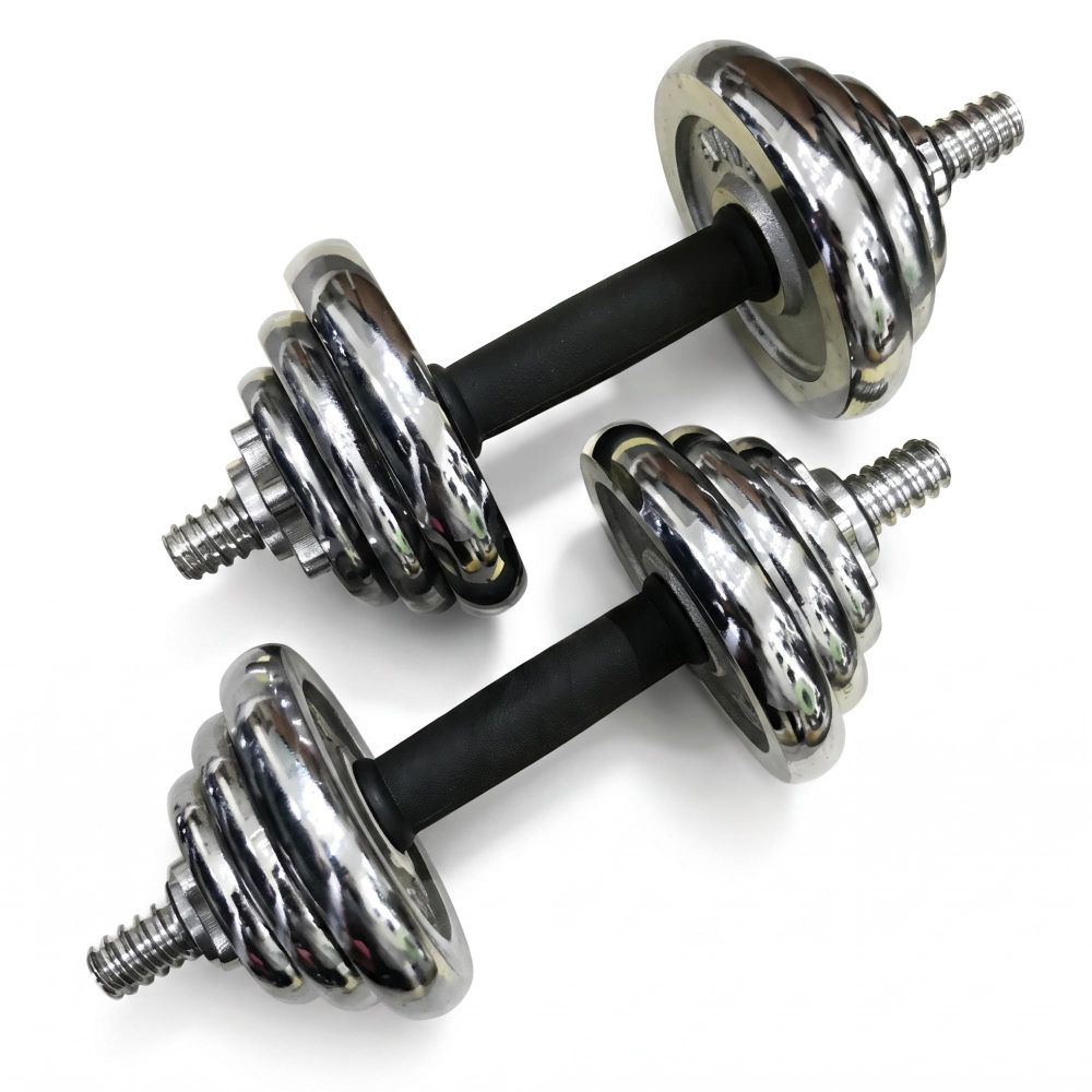 Набор гантелей UNIX Fit в кейсе 20 кг