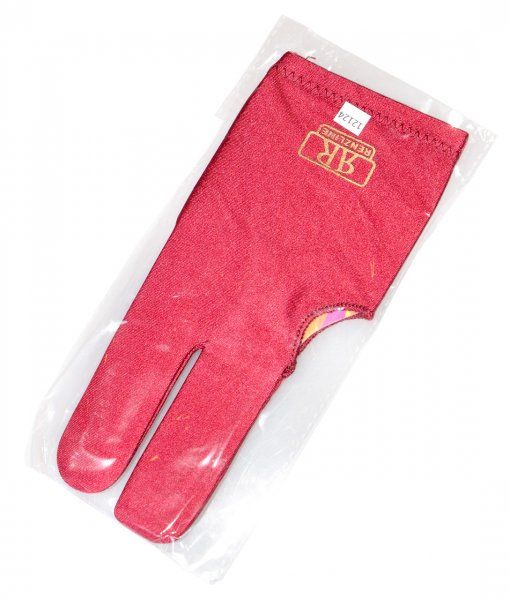 Фотографии Перчатка бильярдная «Renzline Start Bordeaux» (бордовая)