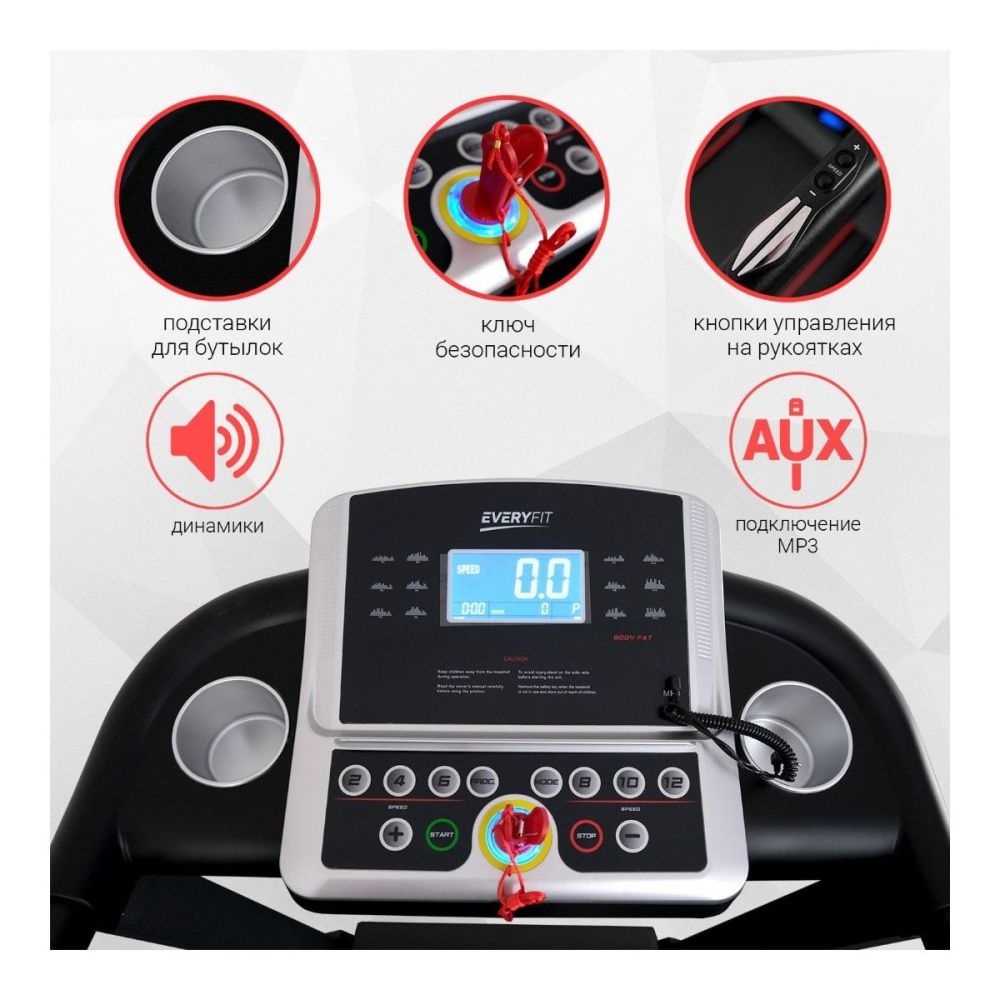 Картинки Электрическая беговая дорожка Everyfit 74305A