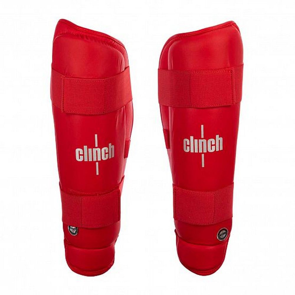 Фотографии Защита голени Clinch Shin Guard Kick C522 красный