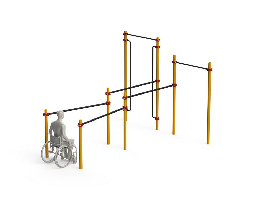 Фото Спортивный комплекс для инвалидов-колясочников  Pioner A11841