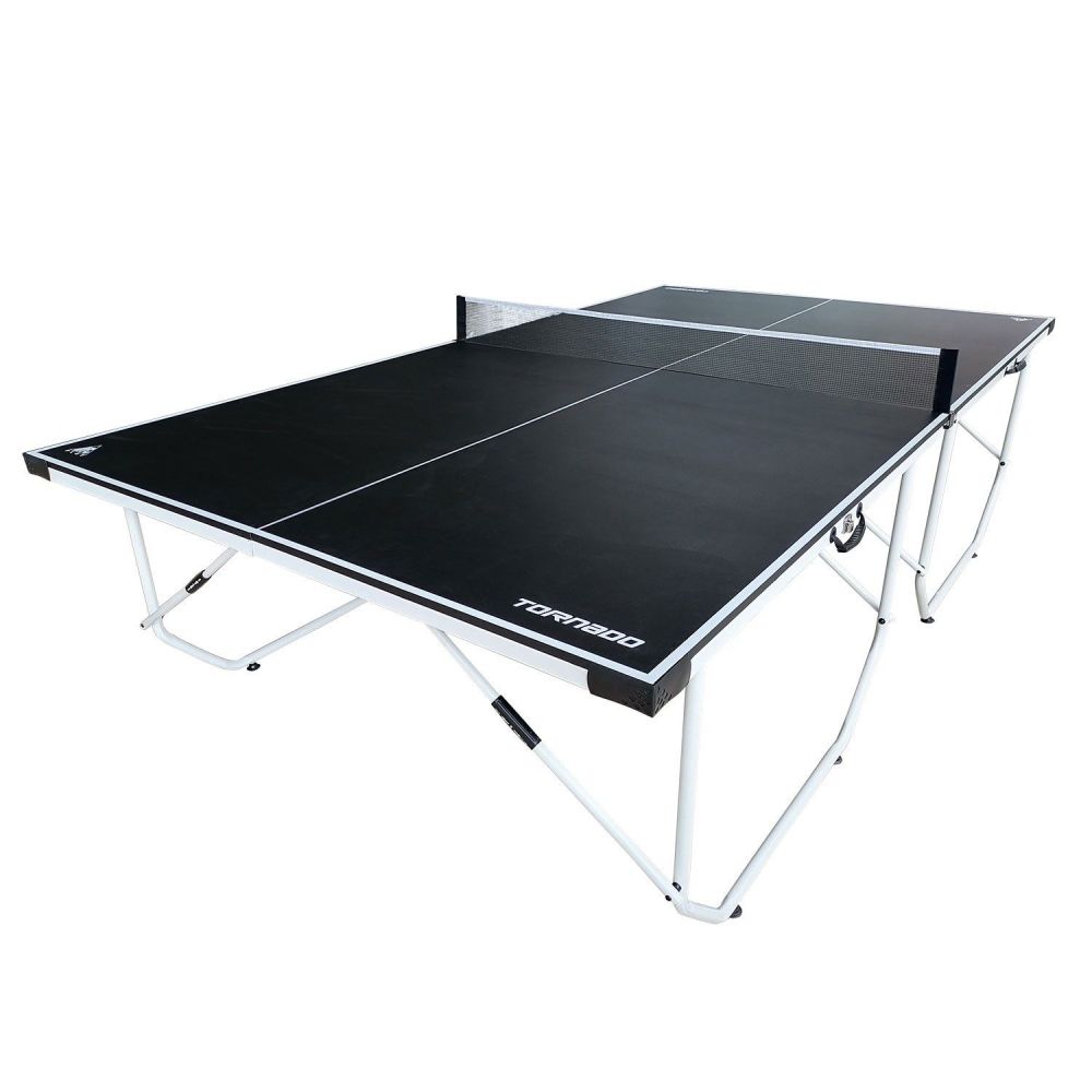 Фото Теннисный стол DFC TORNADO Home Compact для помещения, черный, складной