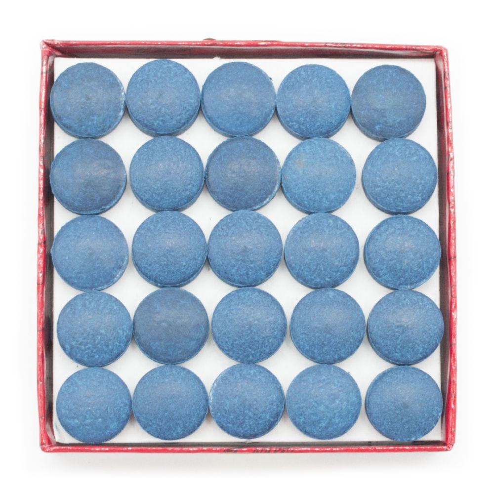 Фотографии Коробка наклеек для кия "Elk Master"13 мм (50 шт)