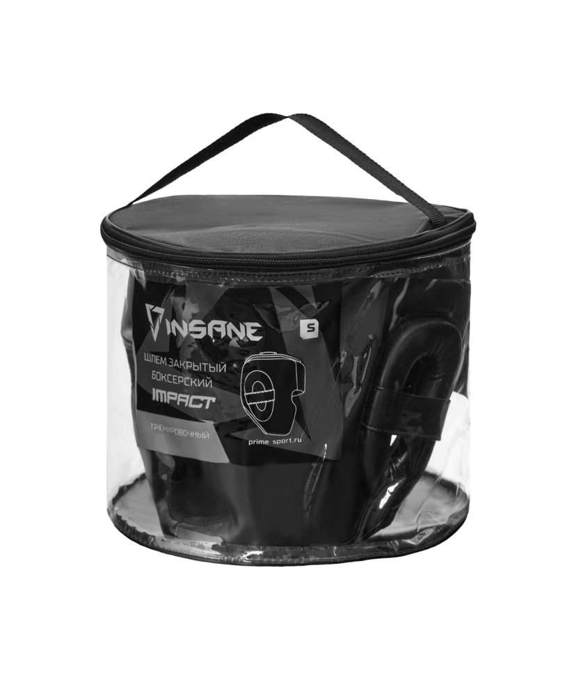 Фотографии Шлем закрытый INSANE IMPACT, ПУ, черный