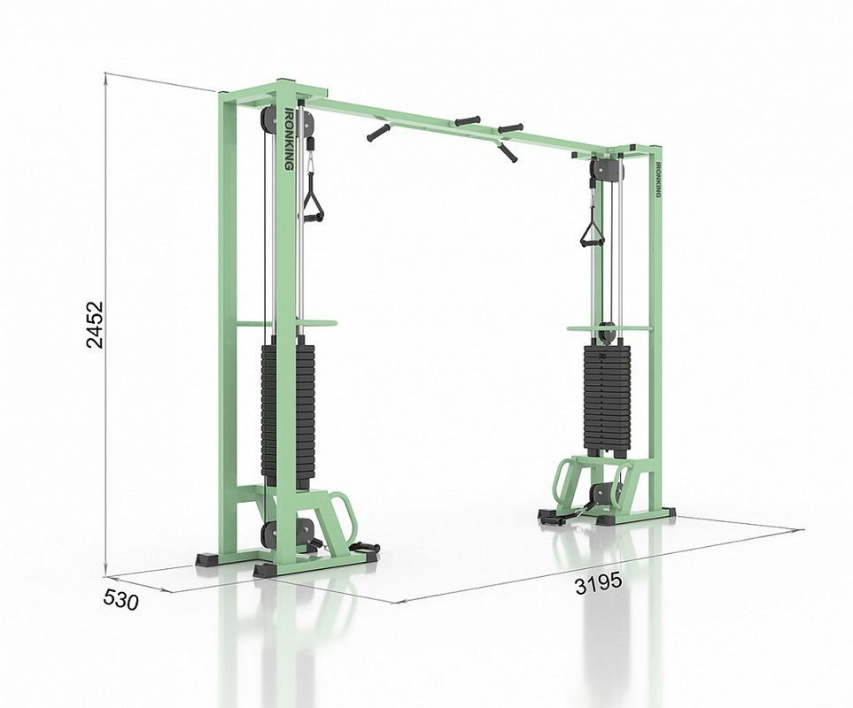 Кроссовер на основе многофункциональной блочной рамы Iron King IK 14