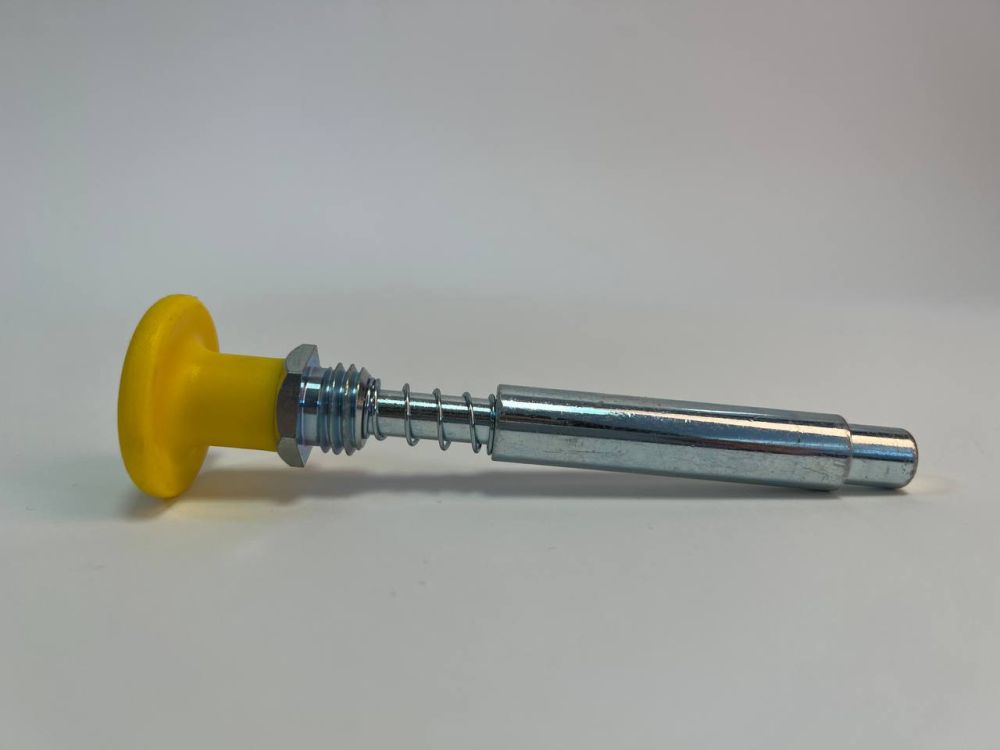 Фото Фиксатор подпружиненный с желтой головкой 16 см