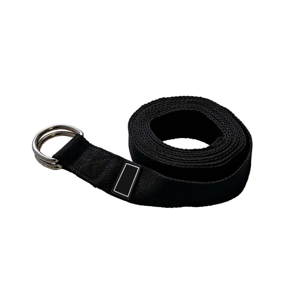 Фото Ремешок для йоги (черный) 243 см PROFI-FIT