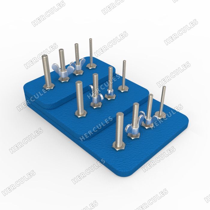 Фото Тренажер с гайками для развития моторики пальцев рук