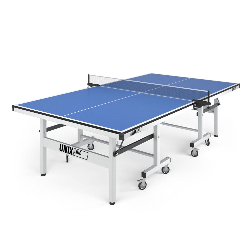 Фото Профессиональный теннисный стол Unix Line 25 mm MDF TTS25INDBL Blue