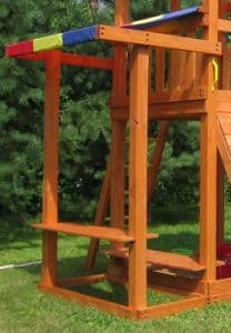 Фото Столик с лавочкой и навесом для ДИП Самсон