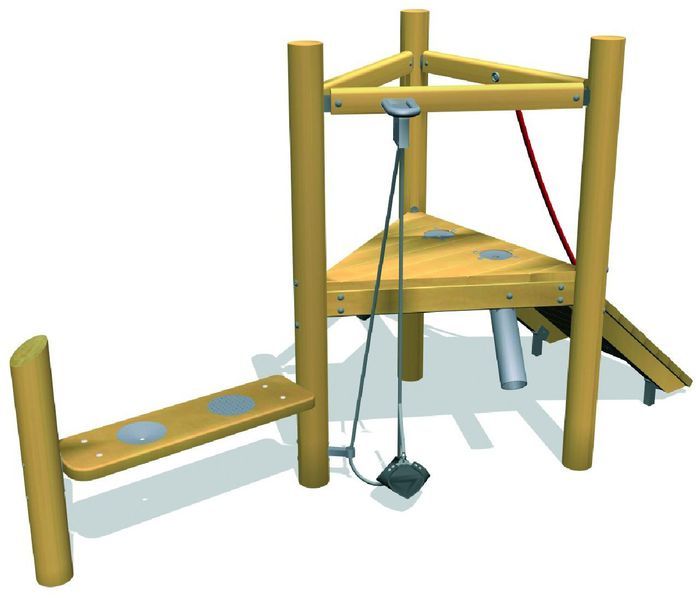 Фото Комплекс для игр с песком "Трио Плюс"