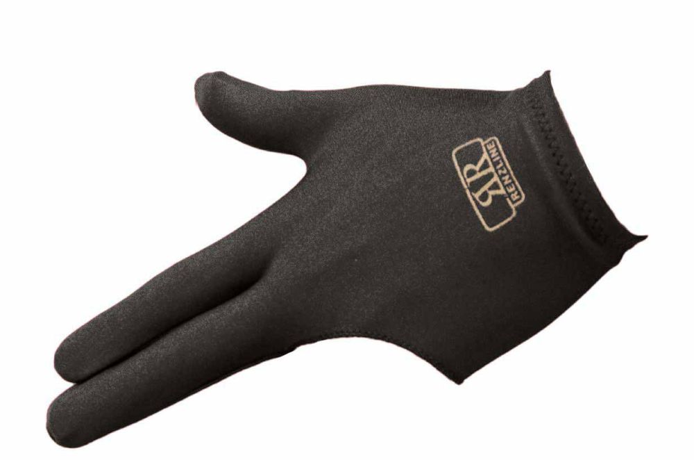 Фотографии Перчатка бильярдная «Renzline Start Black» (черная) правая