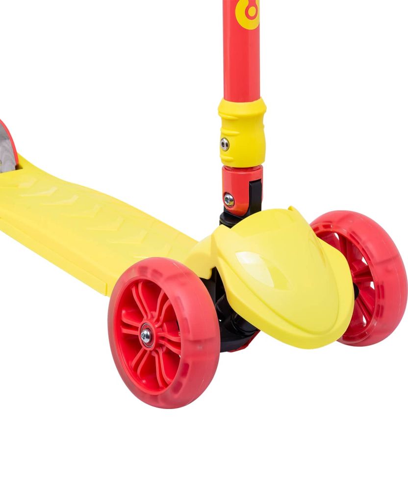 Фотографии Самокат 3-колесный Ridex Bunny d135/90 мм, желтый\красный