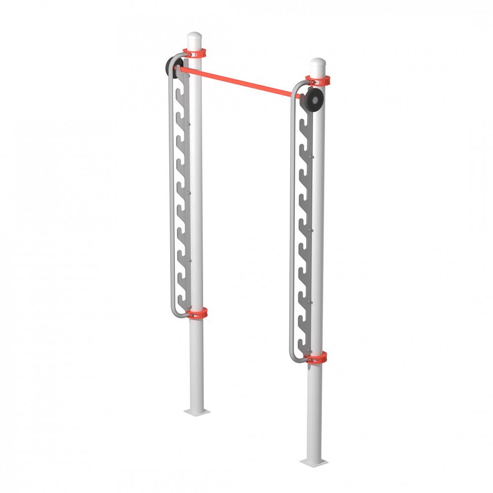 Фотографии Турник-перекладина с регулировкой высоты до 260см Pioner A17259