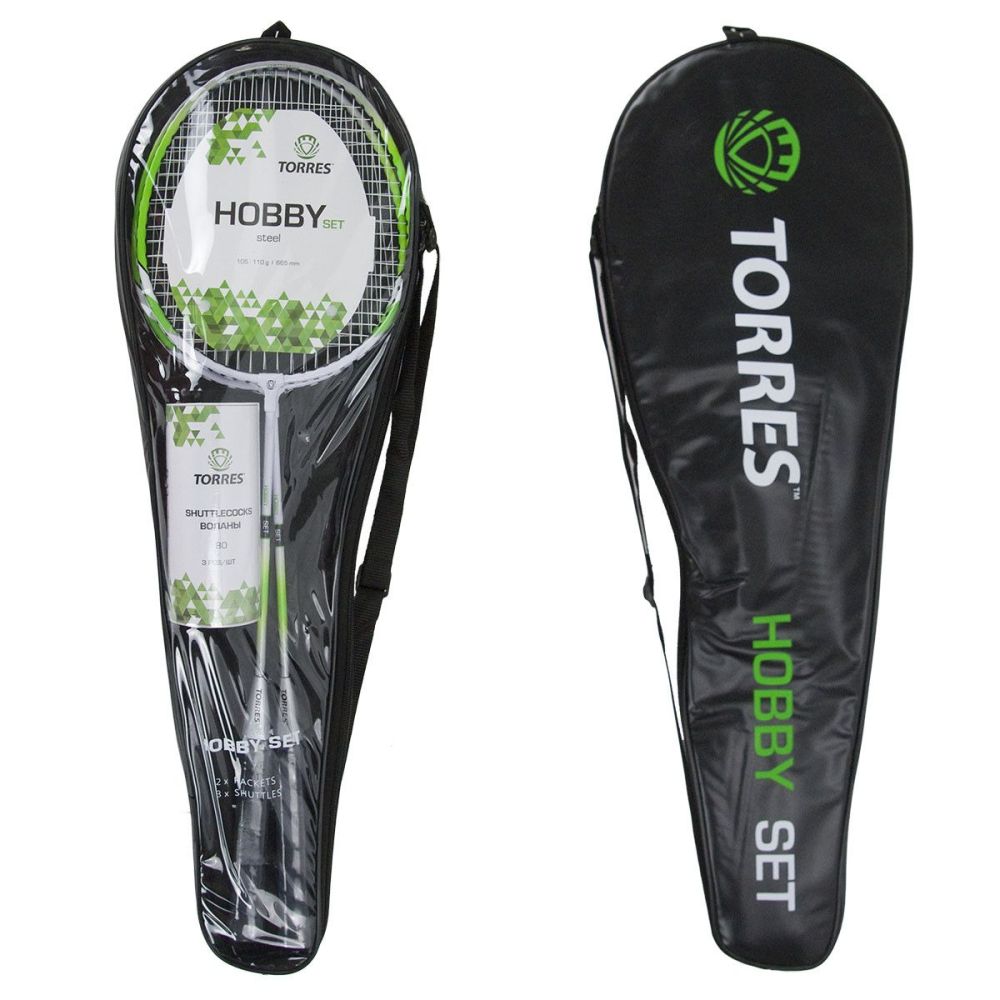 Фотографии Набор для бадминтона Torres Hobby BD20506, зеленый