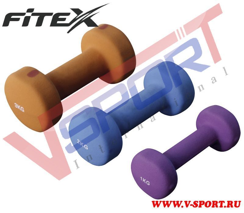 Гантель в неопреновой оболочке 1 кг
