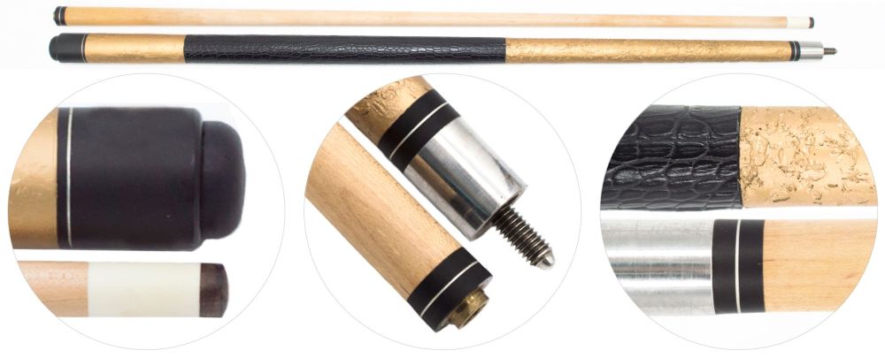 Фотографии Кий / пирамида 2-pc "Classic Wappen" (золотистый)