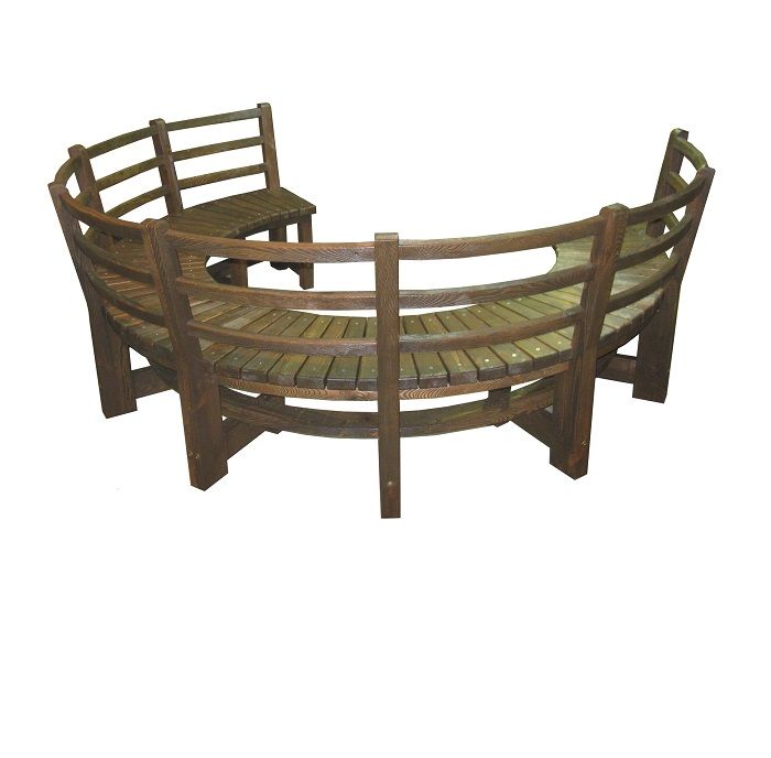 Фотографии Круглая скамья