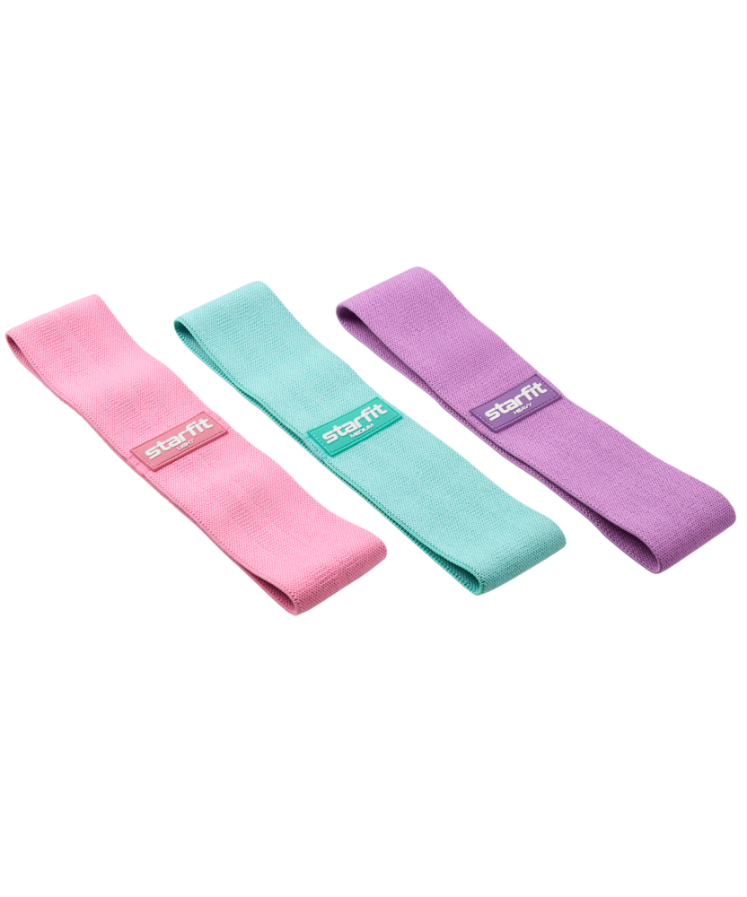 Фотографии Мини-эспандер ES-204, высокая нагрузка, текстиль, фиолетовый пастель