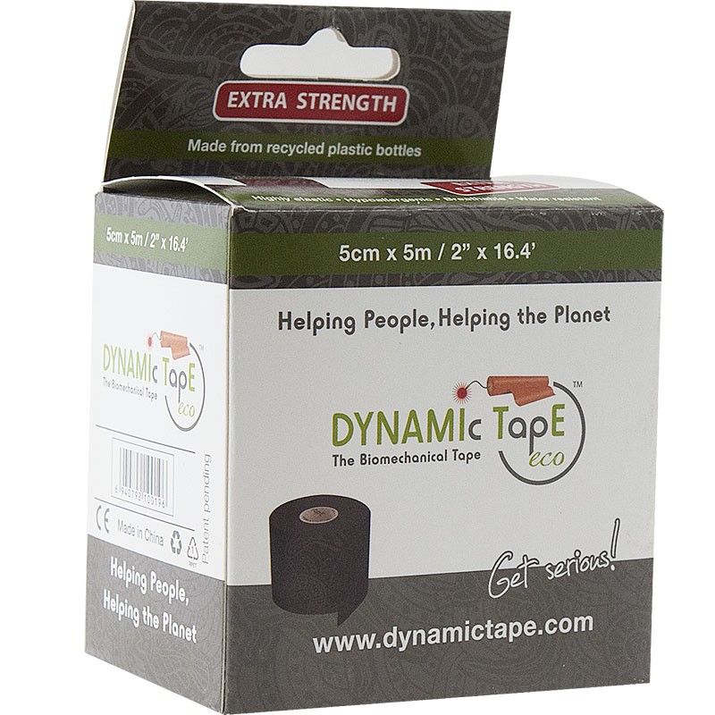 Фотографии Тейп динамический Dynamic Tape ECO DT50TTEB черный с серым тату