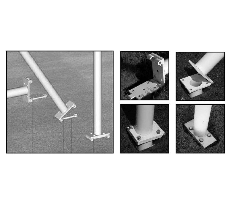 Фото Закладные элементы для регбийных ворот