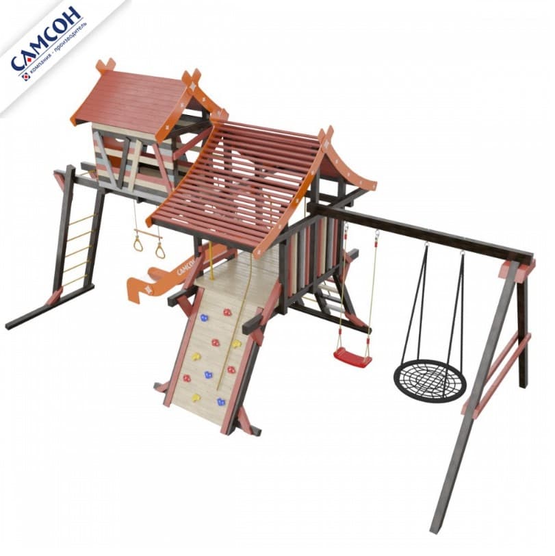 Фотографии Детская игровая площадка Самсон Хижина Корсика