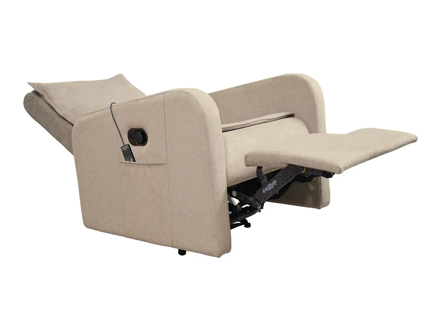 Кресло-реклайнер механический с массажем FUJIMO COMFORT CHAIR F3005 FMF Ваниль
