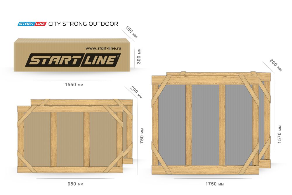 Фотографии Стол теннисный City Strong Всепогодный