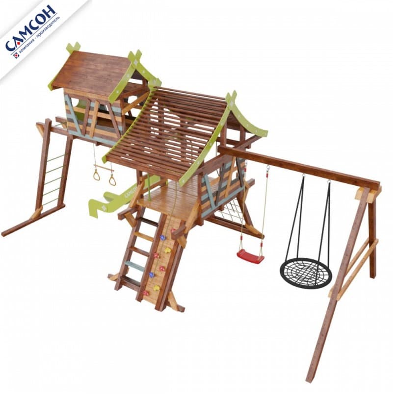 Фотографии Детская игровая площадка Самсон Хижина Аквитания