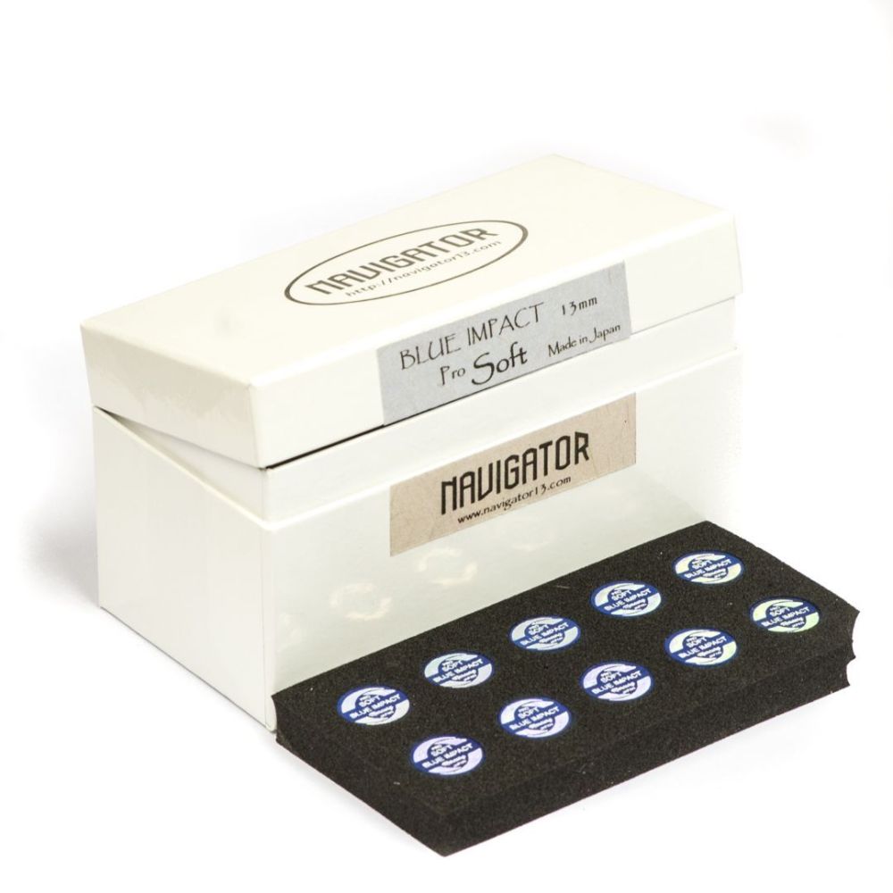 Фотографии Наклейка для кия "Navigator New Blue Impact Pro" (S) 13мм