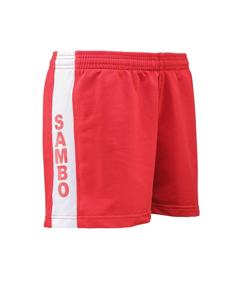 Фотографии Шорты для самбо Insane Start, хлопок, красный