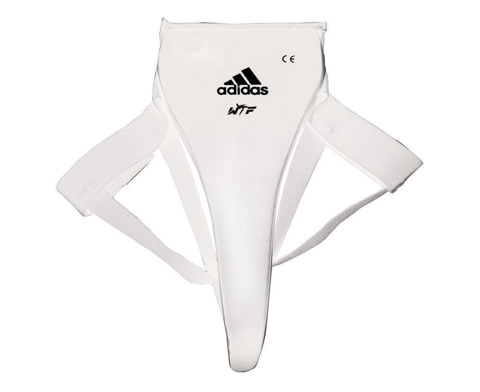 Фото Защита паха Adidas женская WTF Woman Groin Guard белая adiTGF01