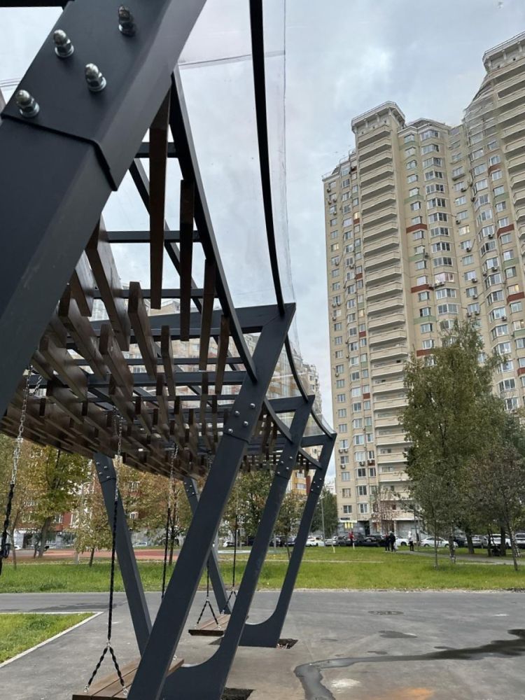 Фотографии Пергола-качели «Релакс»