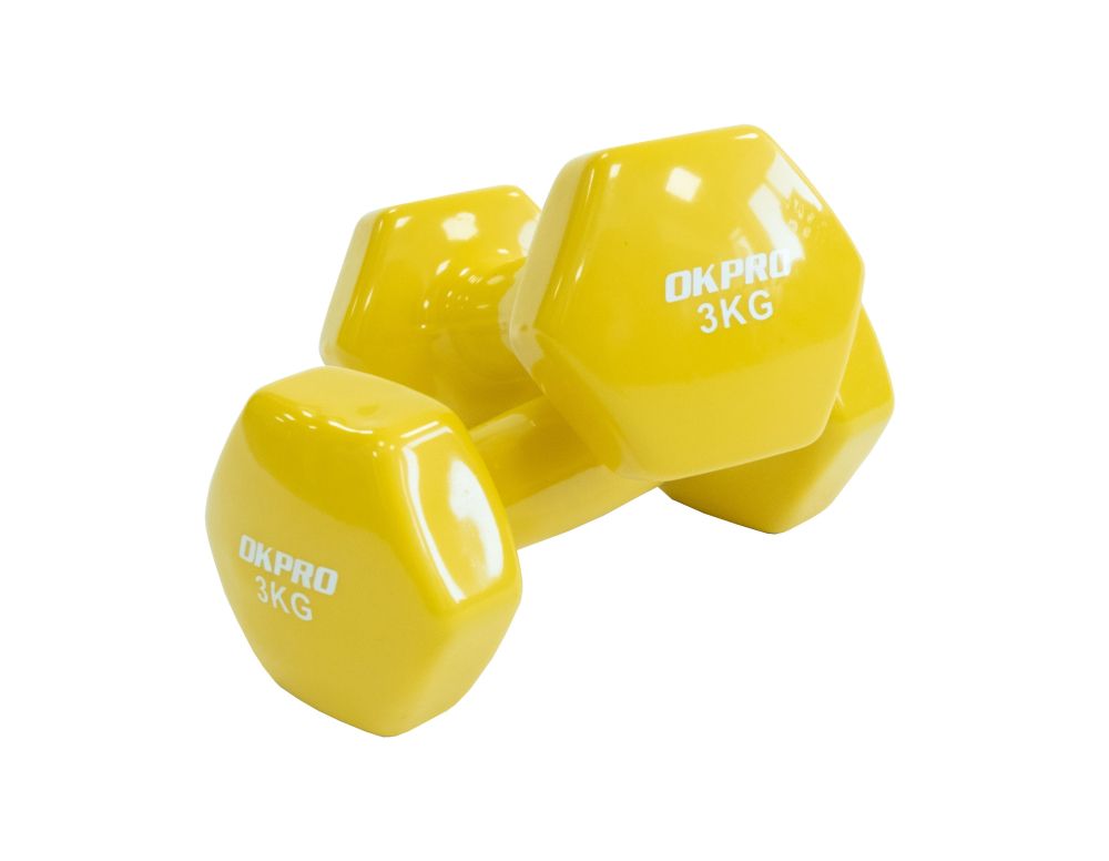 Гантель виниловая 3 кг для групповых программ