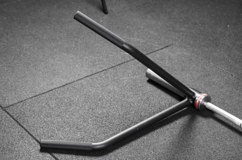 Ручки длинные средний хват для для тяги грифа YouSteel Hard черный