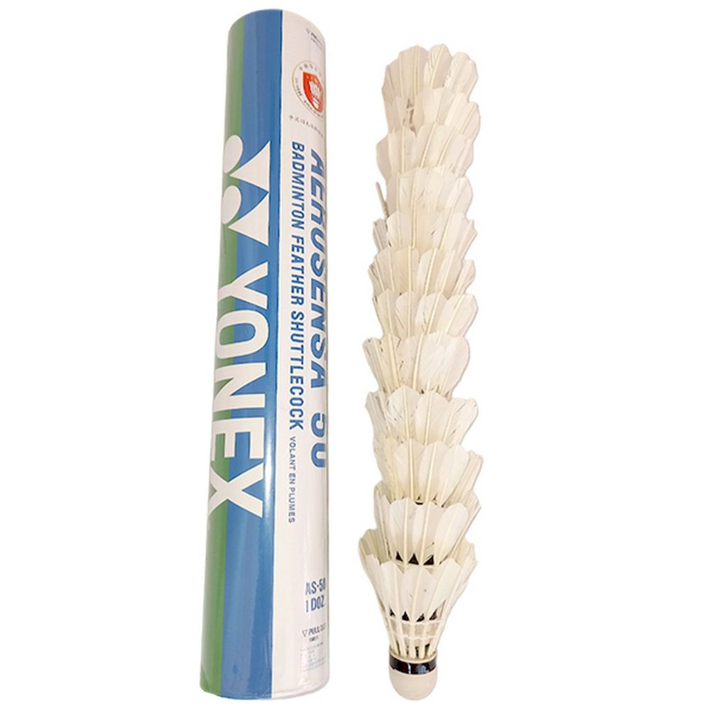 Фотографии Воланы перьевые Sportex Replika в тубе 12 штук E40707 белый