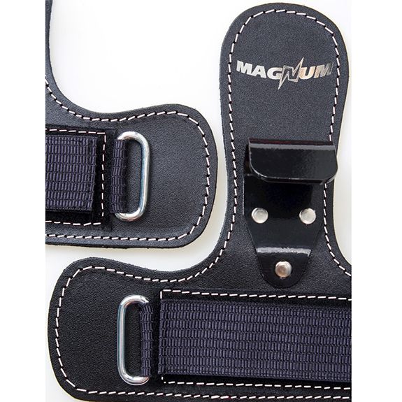 Лямки атлетические с крюками для тяги и турника Magnum MR-01